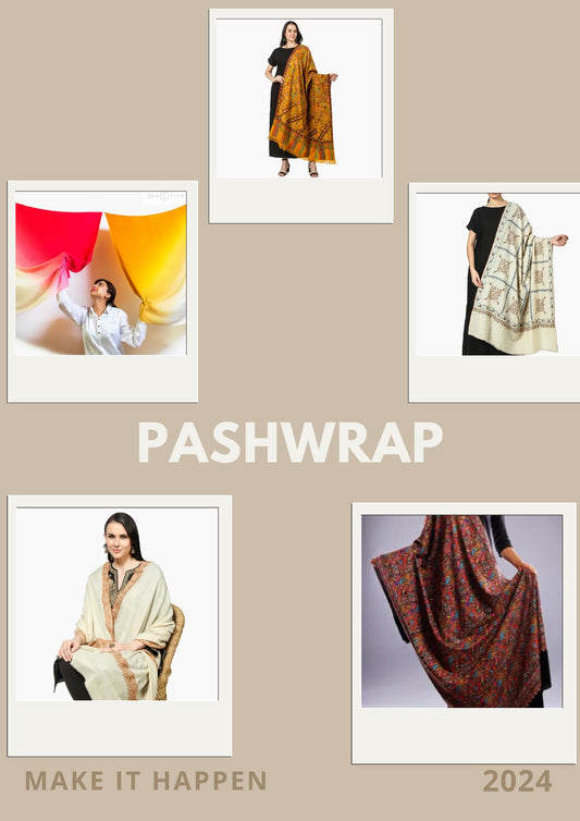 Women's Pashmina - Types of Pashmina Shawls