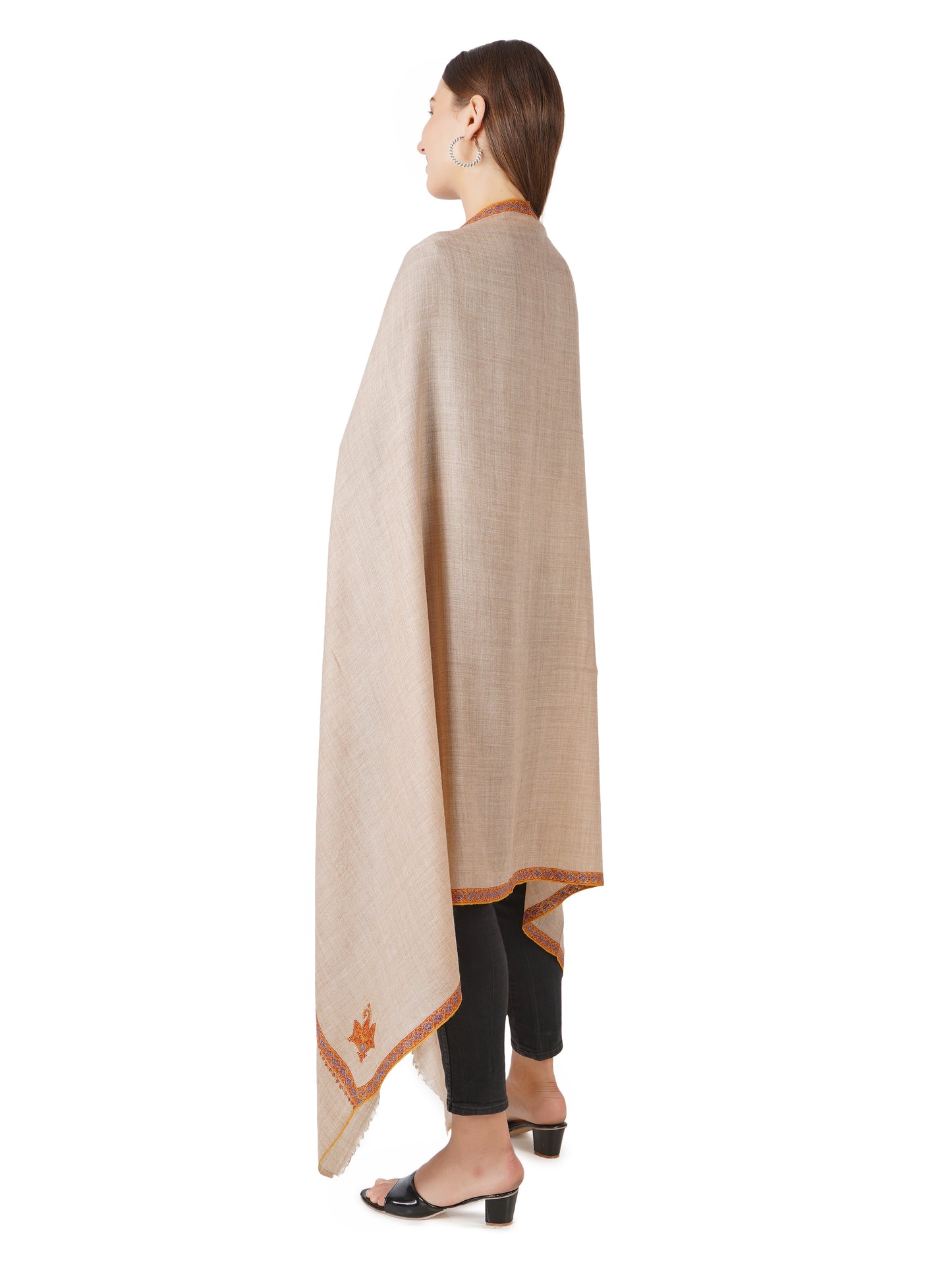 Pashmina Shawl Handwoven : Timeless Elegance for Every Occasion - Natural Toosh