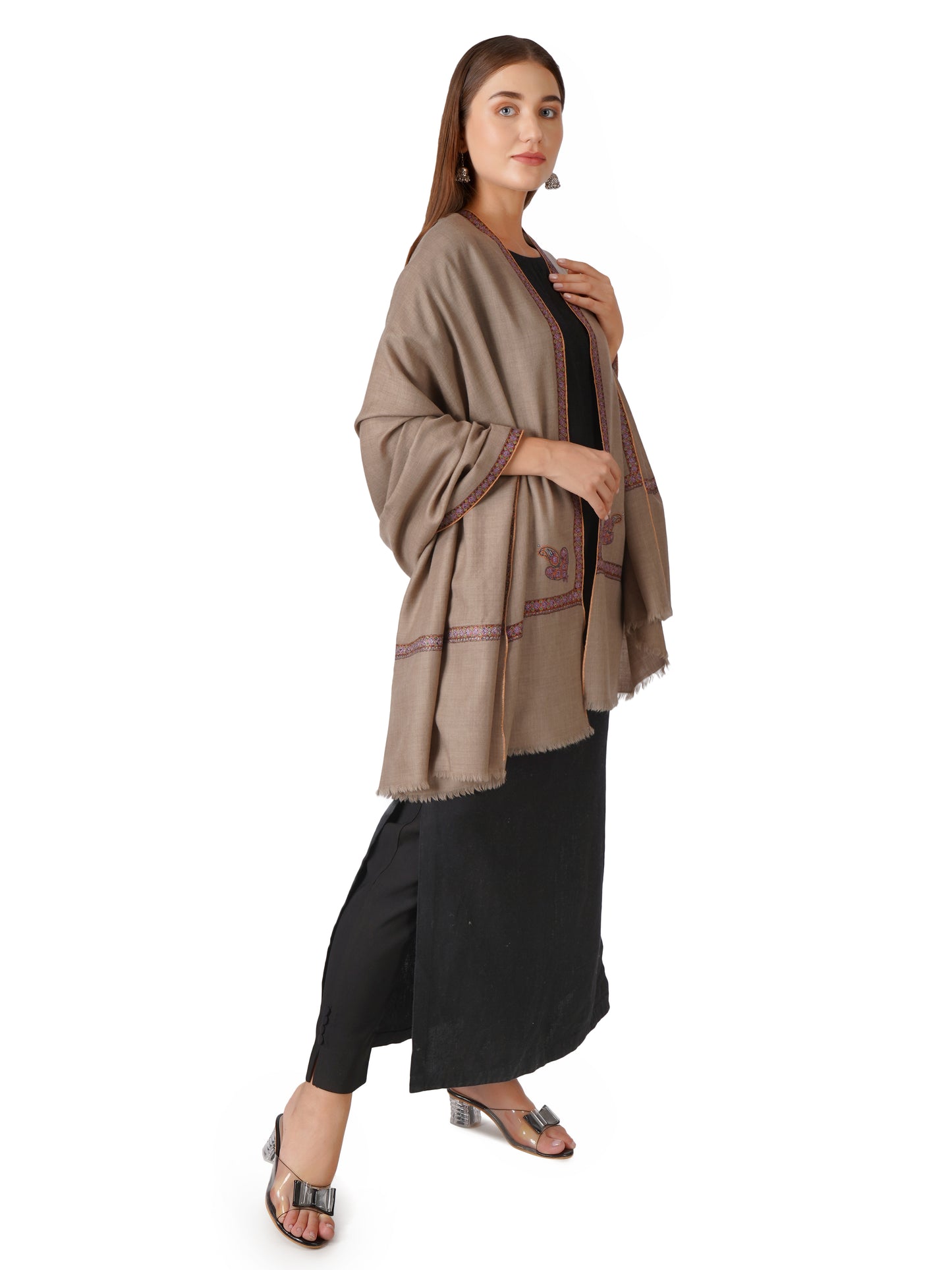 Handcrafted Pashmina Shawl – Perfect for Any Occasion - Natural Toosh