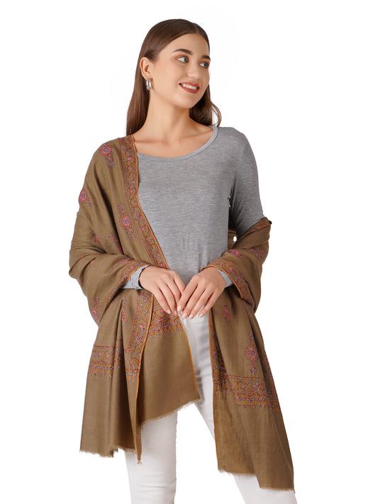 Stylish Pashmina Shawl – Perfect for All Seasons - Brown