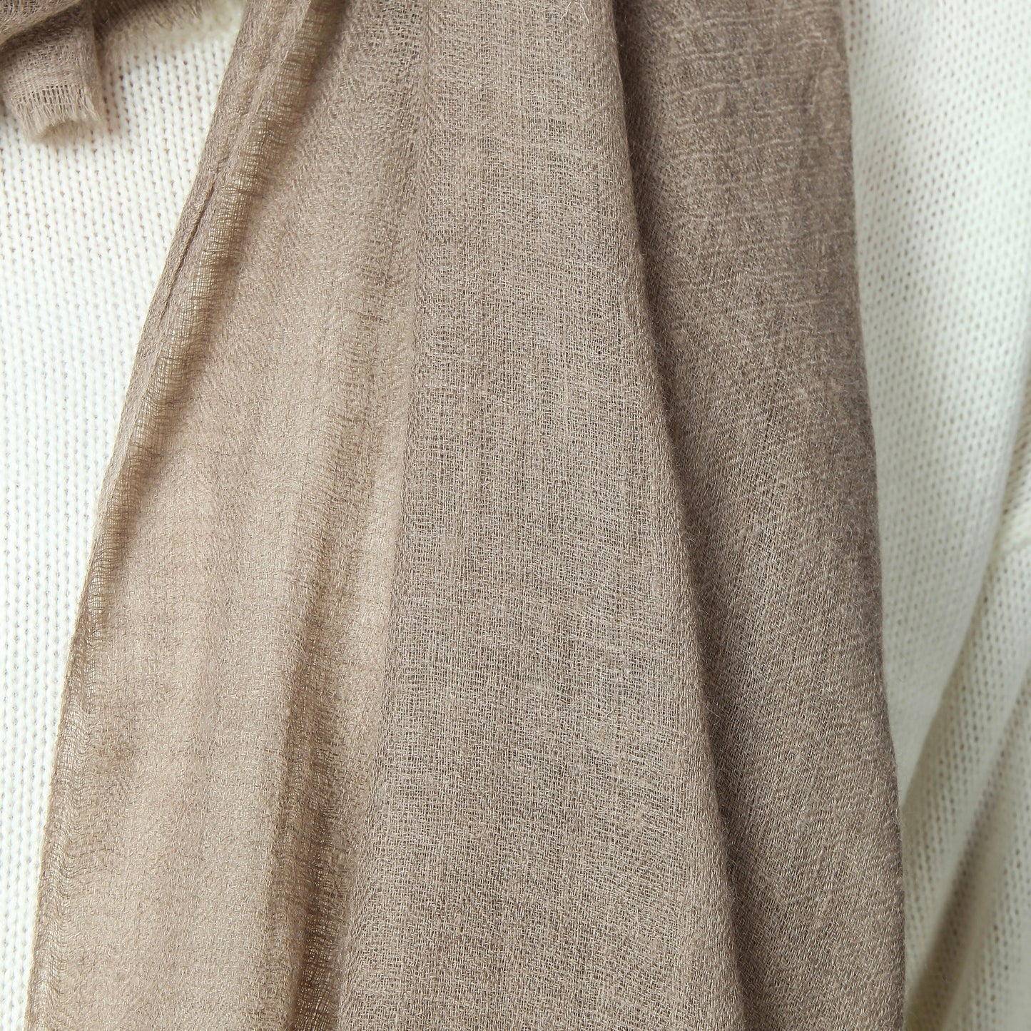 A Close shot of a Toosh Cashmere Scarf 