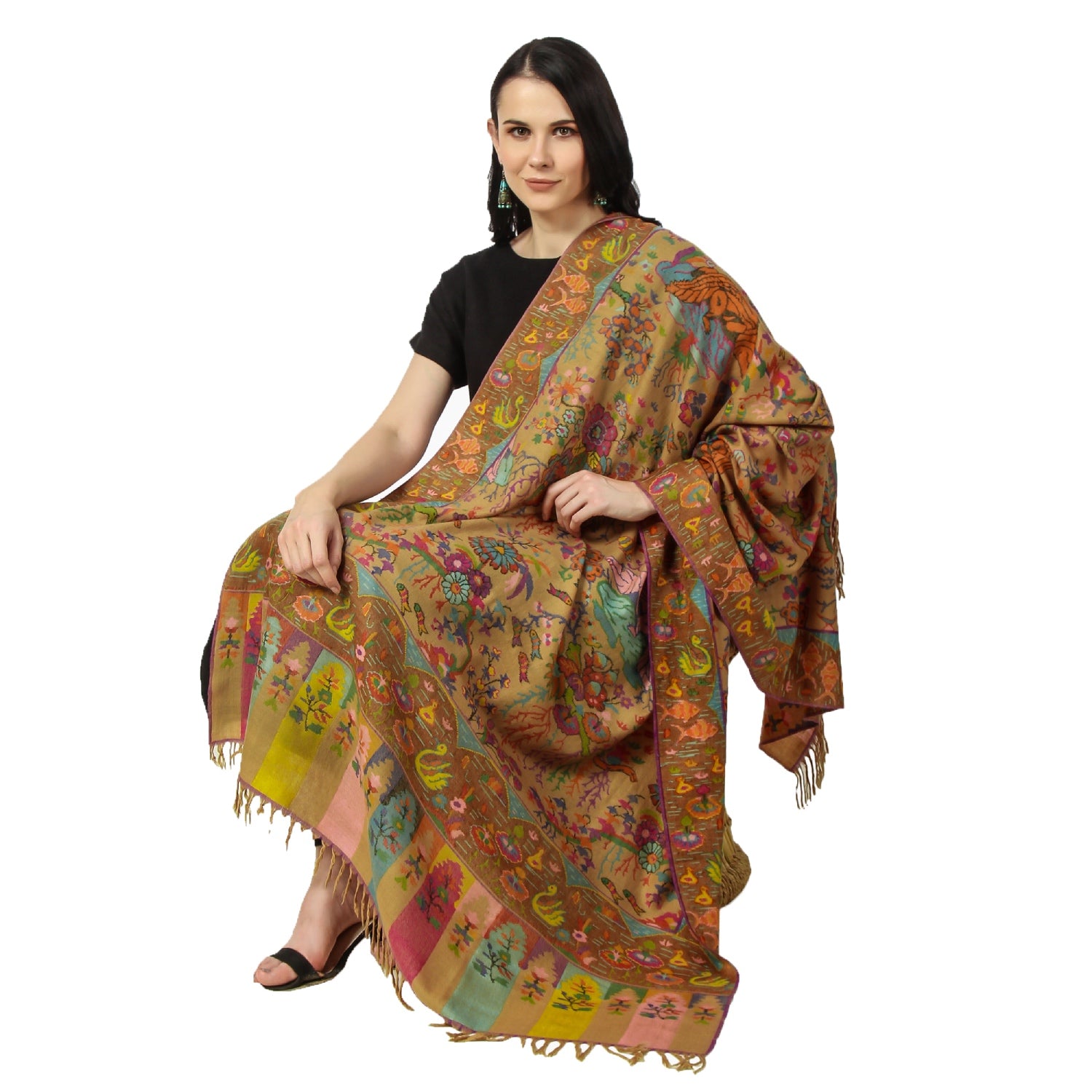 Snapdeal pashmina clearance shawl