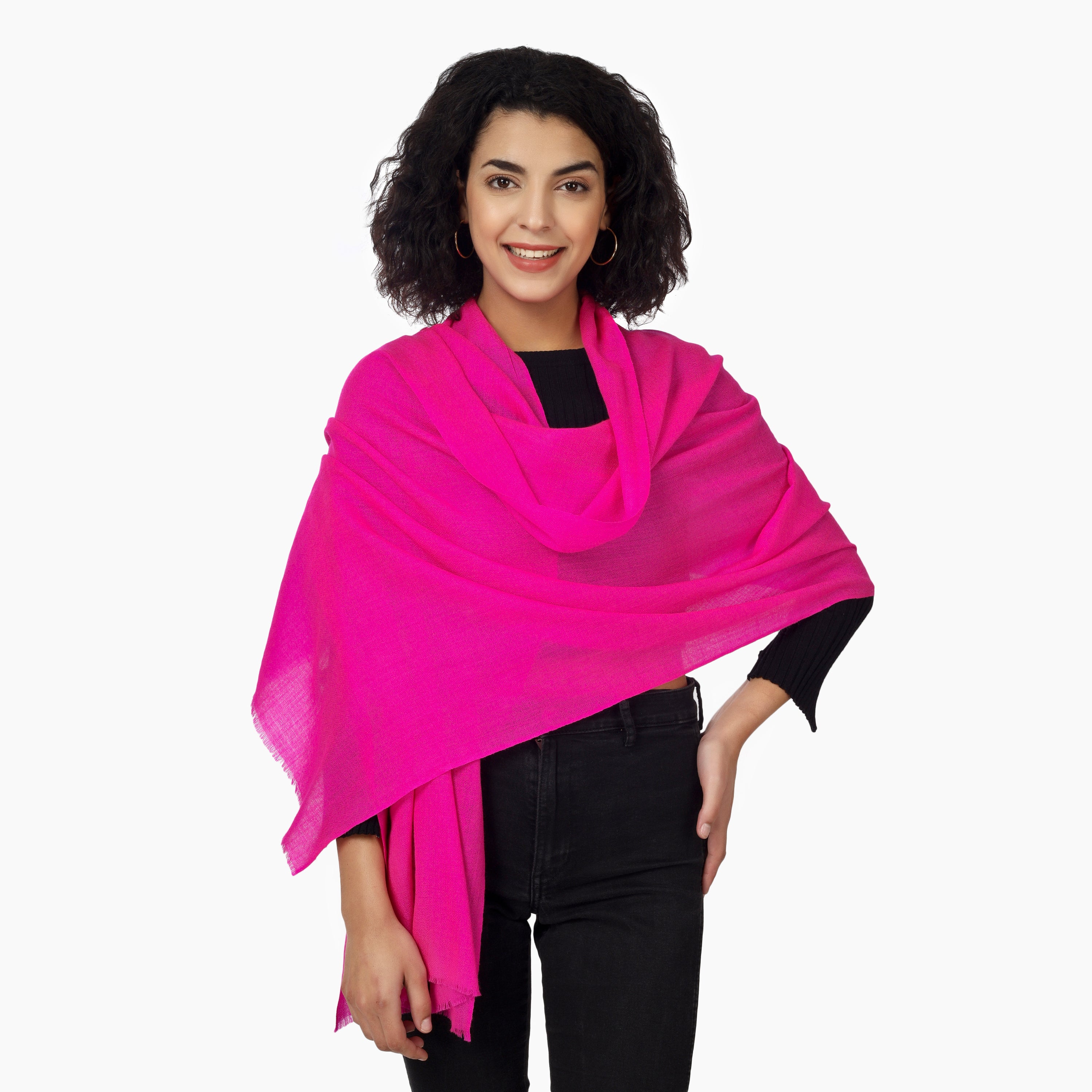 Fuchsia 2024 cashmere scarf