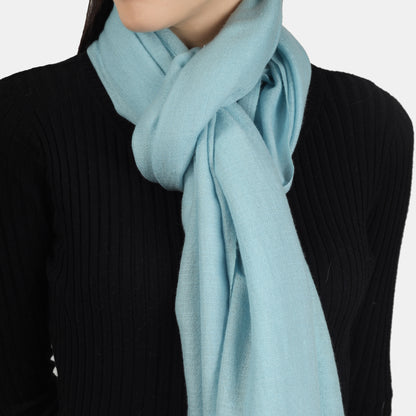 Turquoise Cashmere Scarf