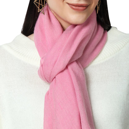 Pink Cashmere Scarf