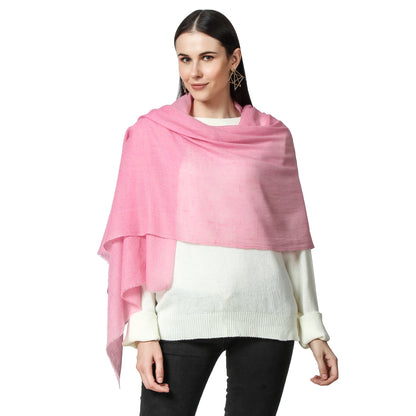 Pink Cashmere Scarf