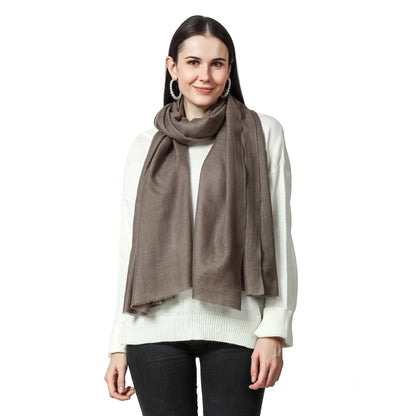 Brown Cashmere Scarf